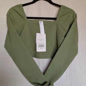 Fabletics Kinsley Long Sleeve Cropped Top